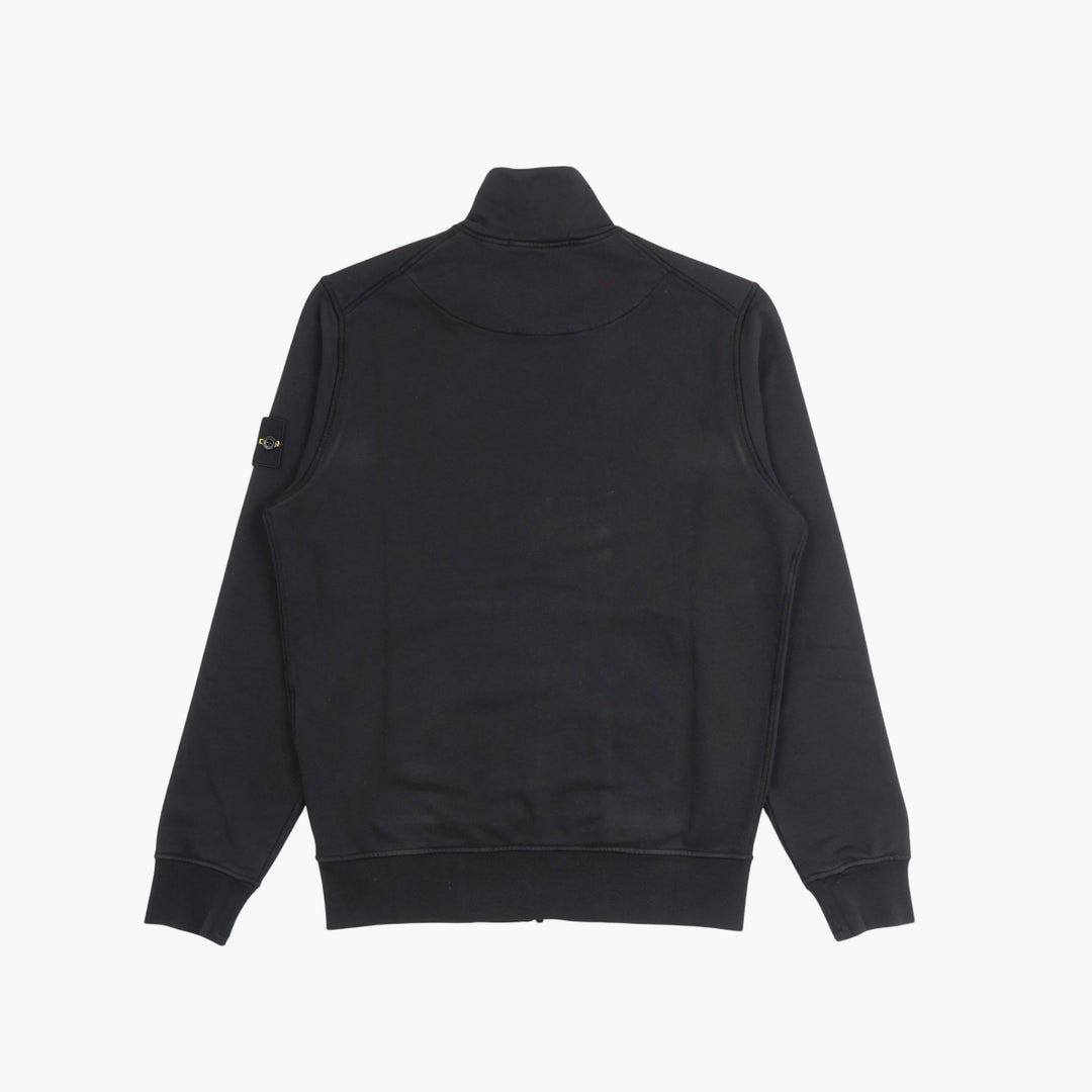 Stone Island Nero Jacket - Iconic Style with Badge and Durable Fabric