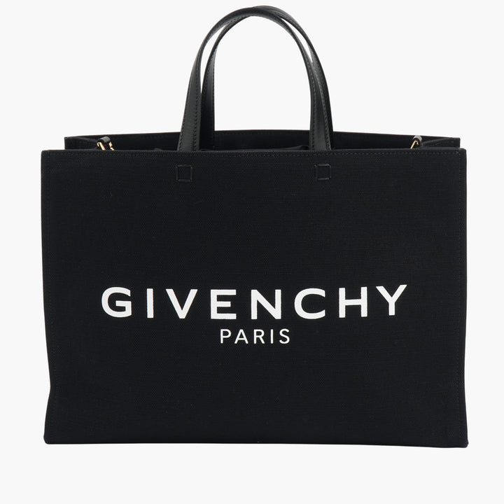 Borsa tote nera con logo Givenchy