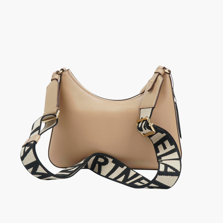 Borsa a tracolla beige Stella McCartney