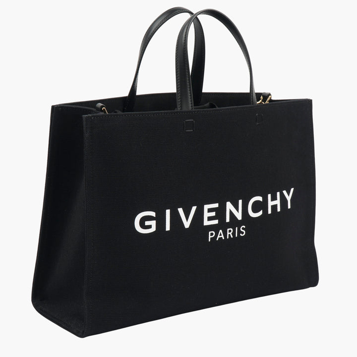 Borsa tote nera con logo Givenchy