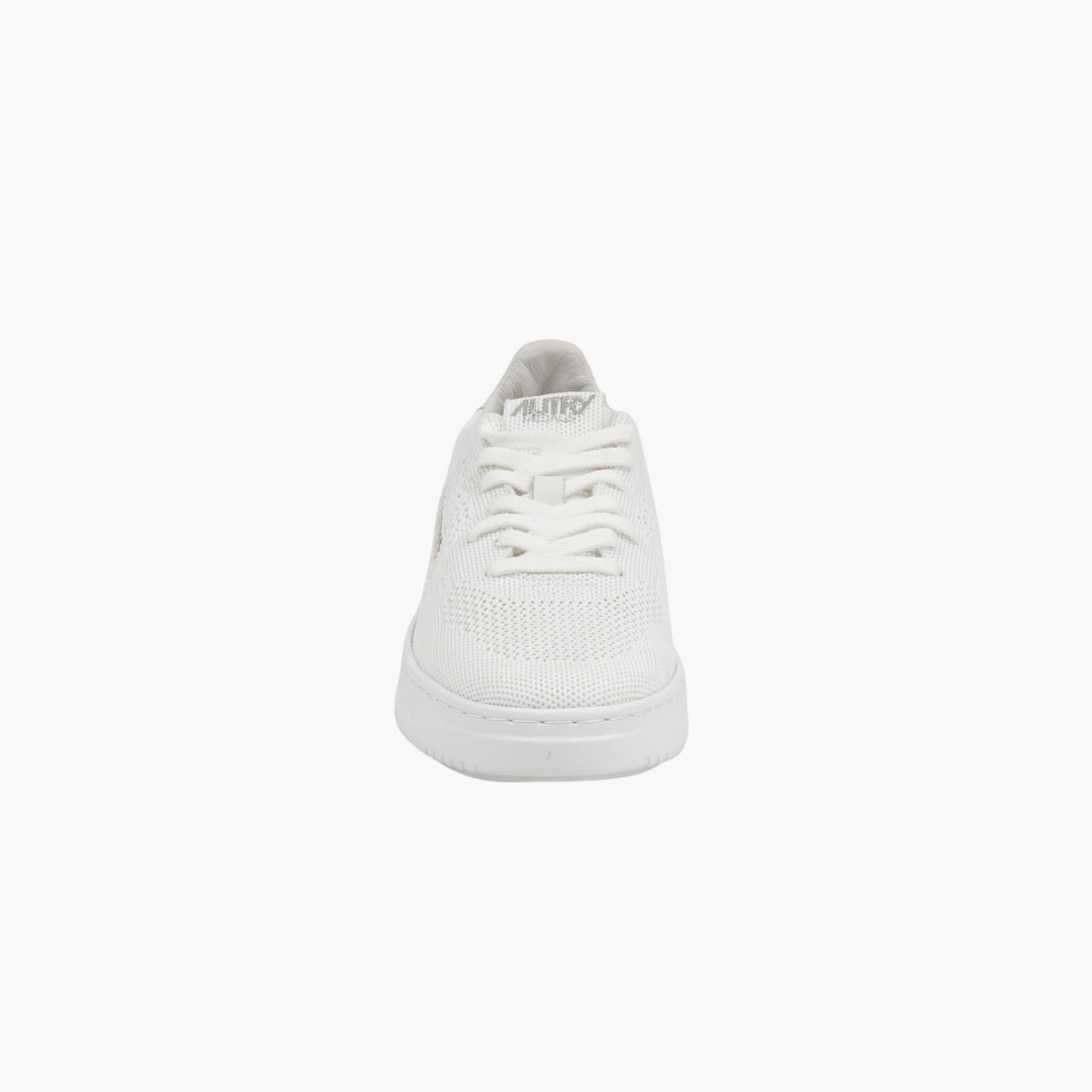 AUTRY Medalist Low White Knitted Sneakers M