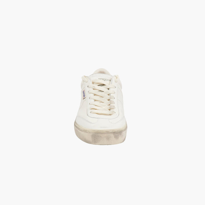 Golden Goose SoulStar Distressed Sneakers Bianco-Oro (M)