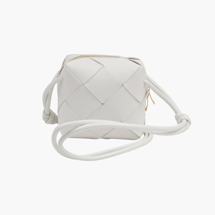 Bottega Veneta Bianco Leather Bag