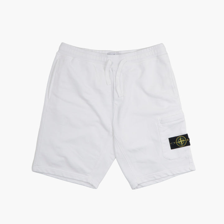 STONE ISLAND White Shorts