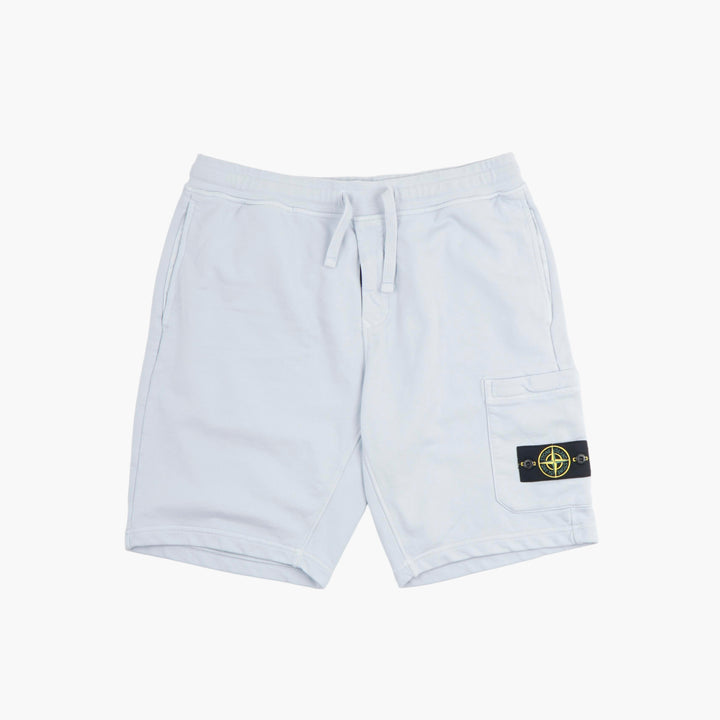 STONE ISLAND Men's Light Blue Shorts