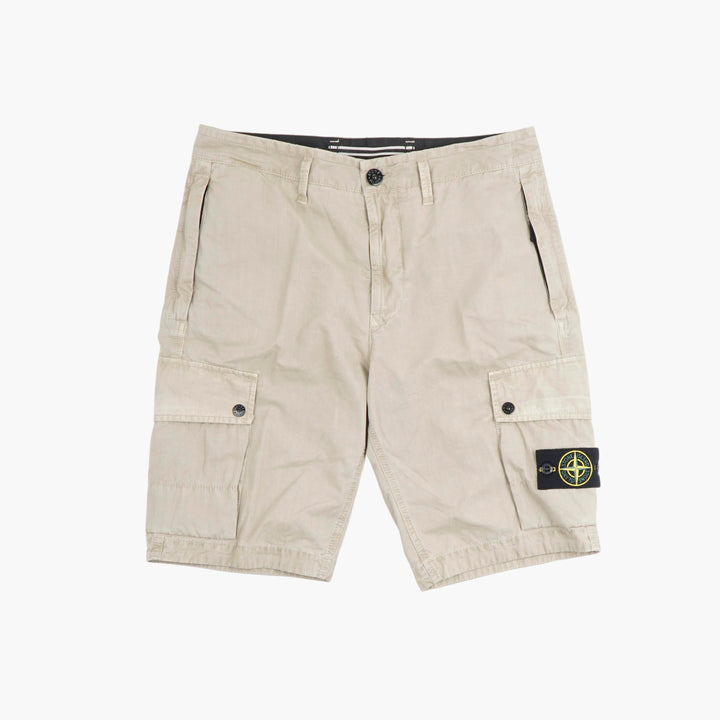 STONE ISLAND Beige Shorts