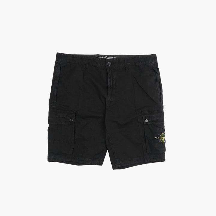 Stone Island Black Shorts