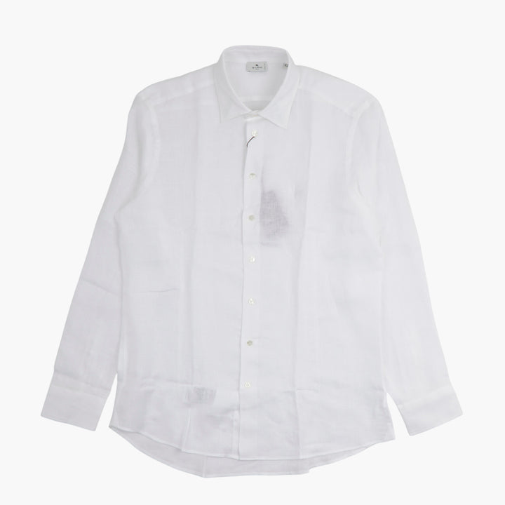 ETRO White Button-Down Shirt