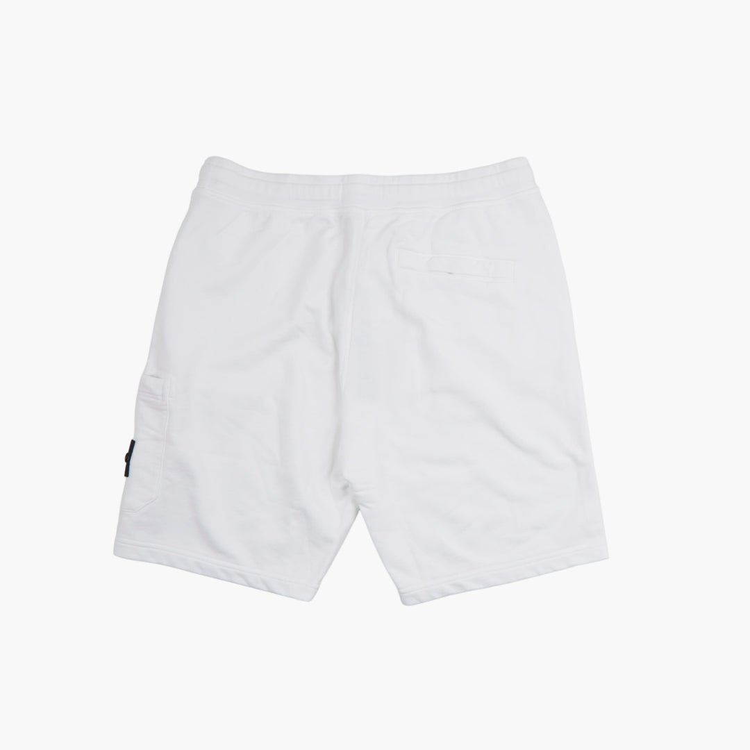 STONE ISLAND White Shorts