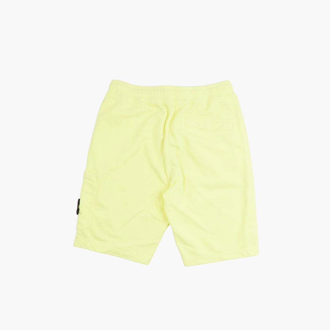 STONE ISLAND Yellow Shorts