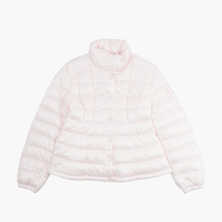 MONCLER Giubbotto Donna Rosa Chiaro