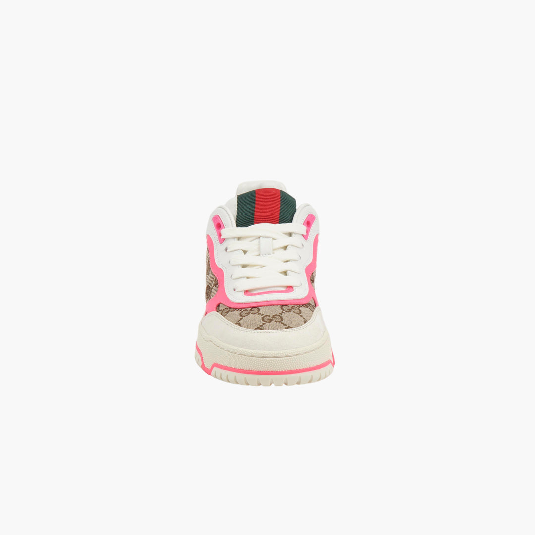 GUCCI White-Multi Sneakers Re-Web W