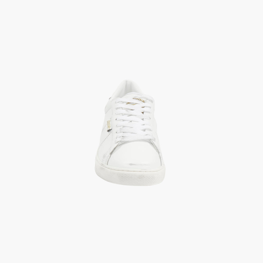 Golden Goose Match Star White Leather Sneakers (M)