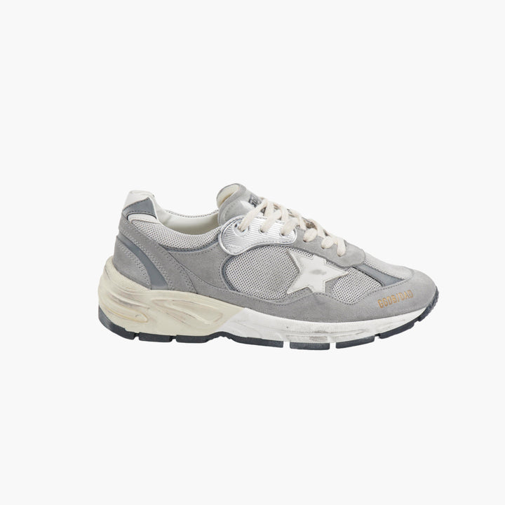 Sneakers Golden Goose Dad Star W grigio-bianco