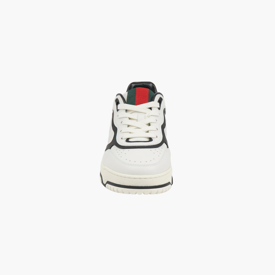 GUCCI Sneakers Re-Web White Leather M