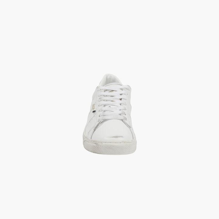 Golden Goose Match Star Sneakers in pelle bianca (W)