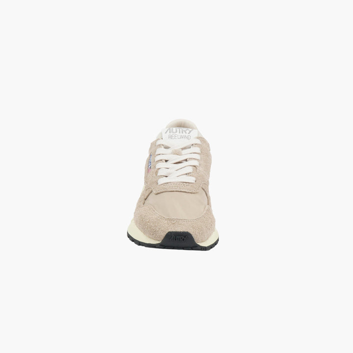 AUTRY Women's Beige-White Sneakers - Timeless Style and Comfort