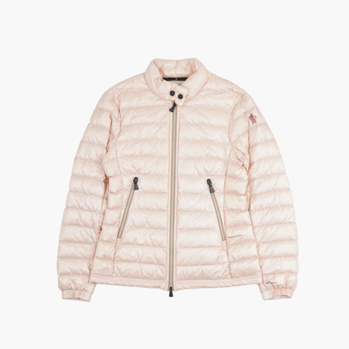 MONCLER Women's Rosa Quilted Jacket - Fashion-Forward and Insulated Outerwear