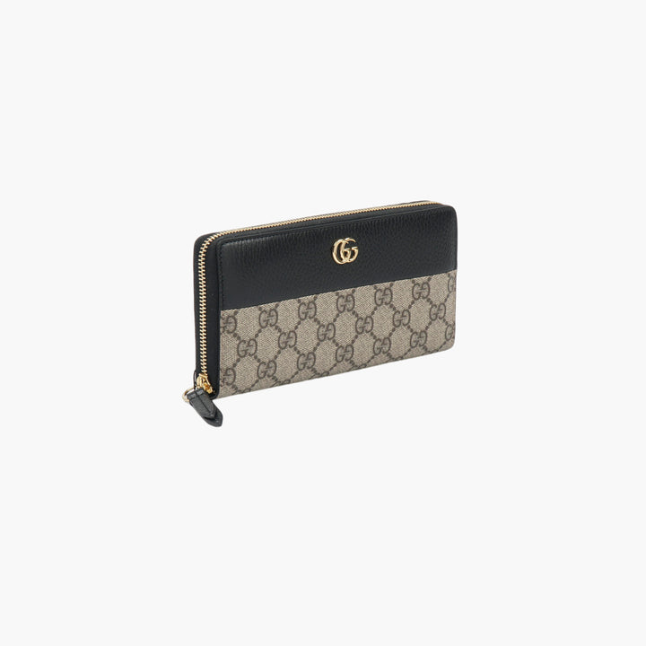 GUCCI GG Canvas Leather Accent Wallet - Luxury Made in Italy