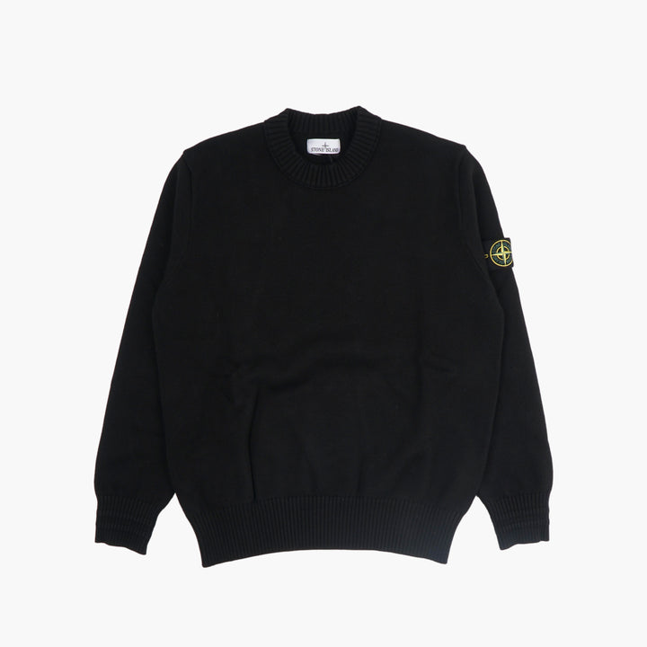 Stone Island Nero Sweater - Classic Design with Logo Detailing