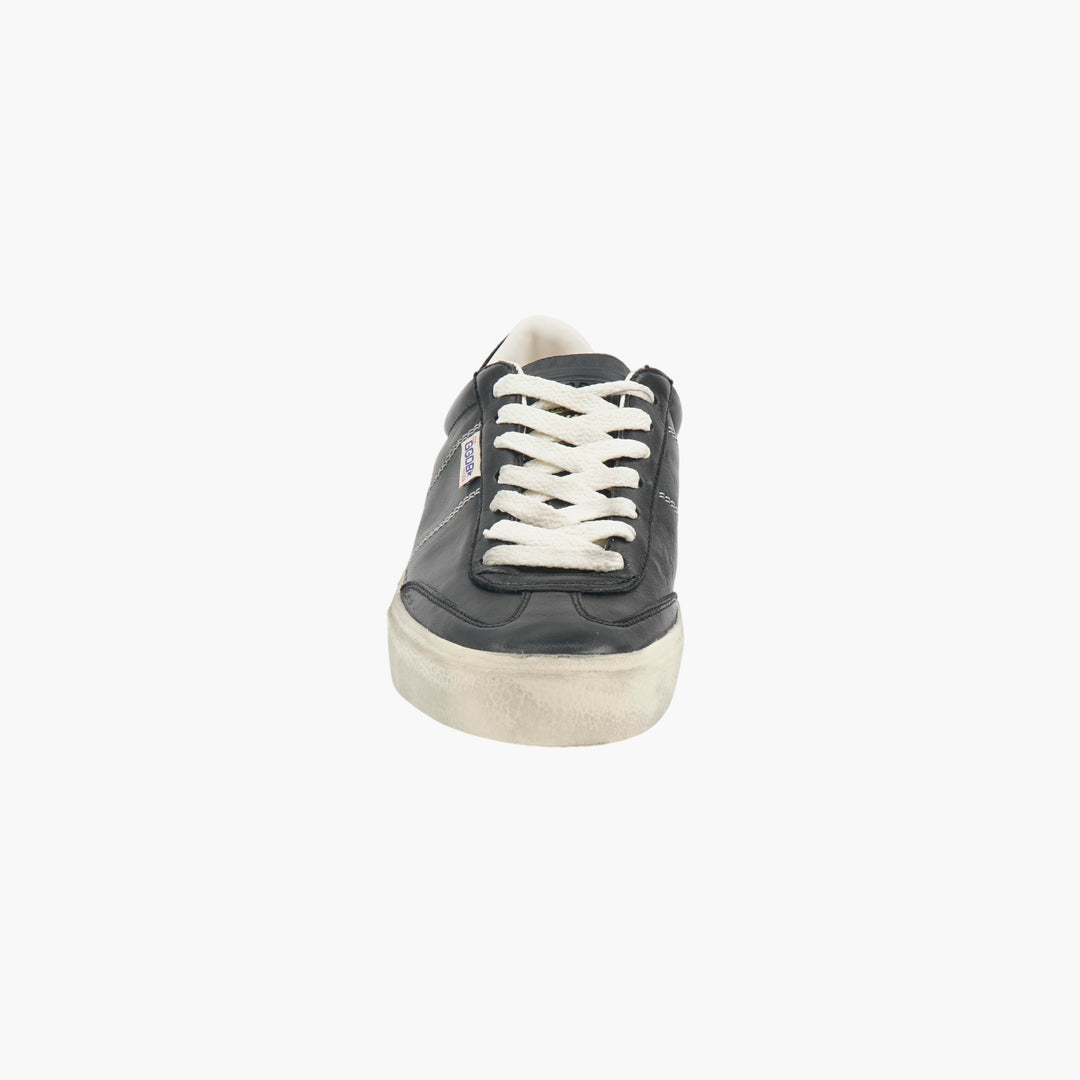 Golden Goose Soul Star Black Leather Sneakers (M)