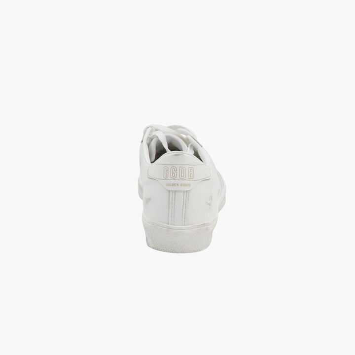 Golden Goose MatchStar White Leather Sneakers (M)