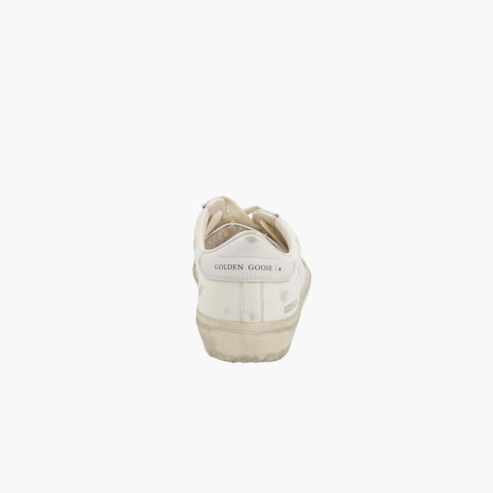 Golden Goose Soul Star White Sneakers - Distressed Leather (W)