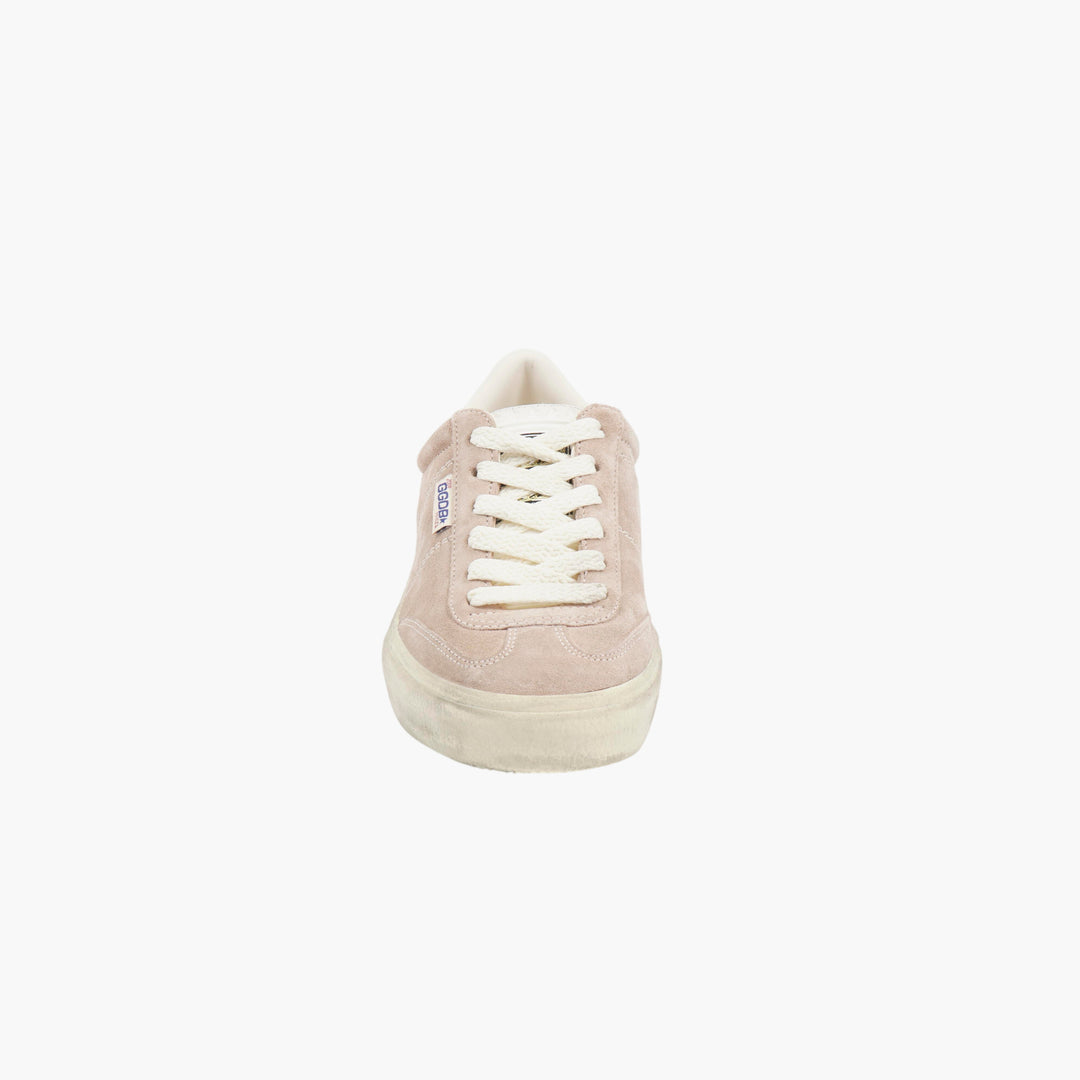 Golden Goose Sneakers in pelle scamosciata rosa-bianca - Made in Italy