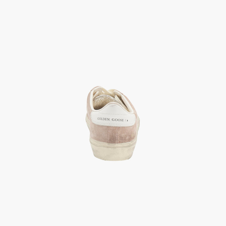 Golden Goose Soul Star Pink-White Suede Sneakers  (W)