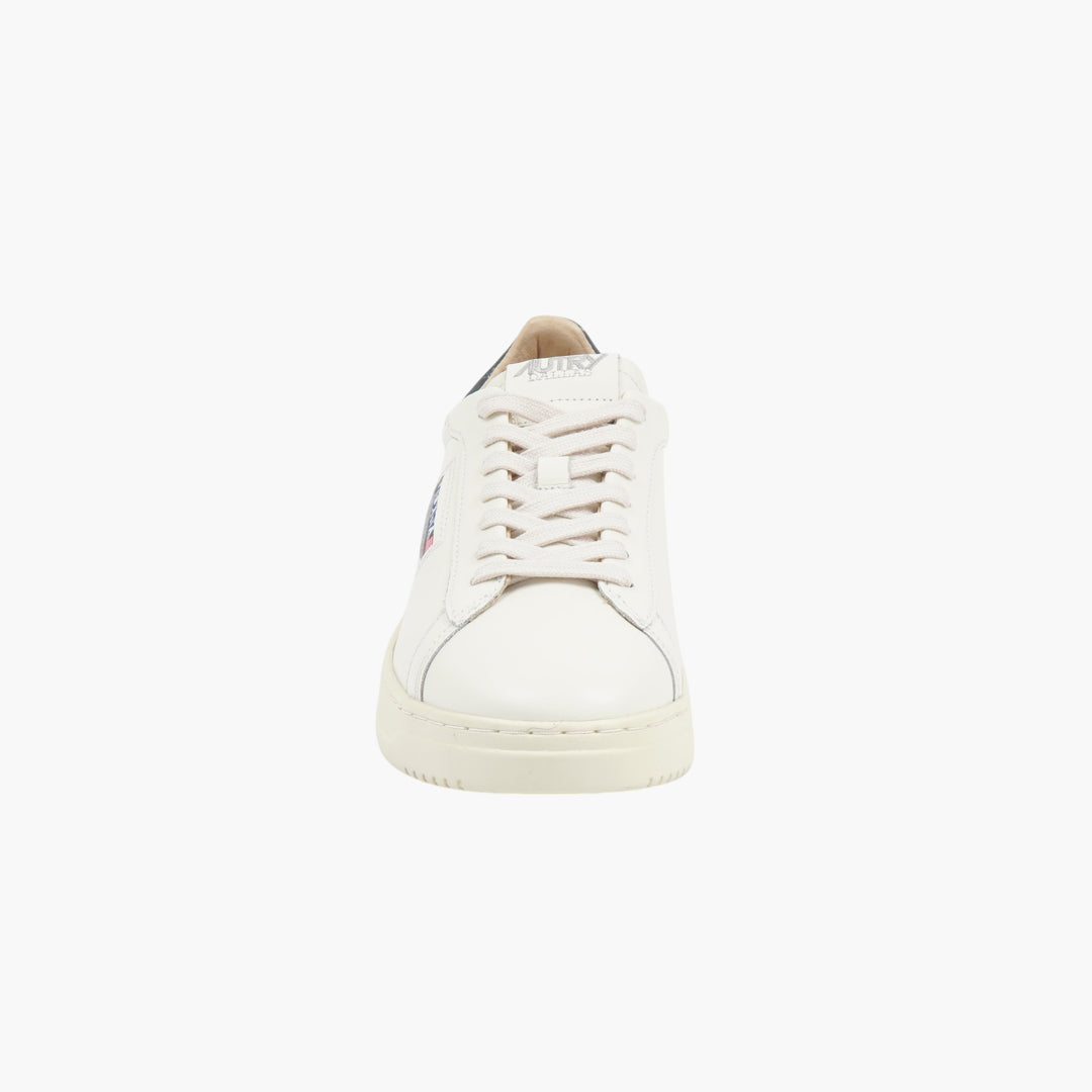 AUTRY Dallas Low White-Navy Sneakers