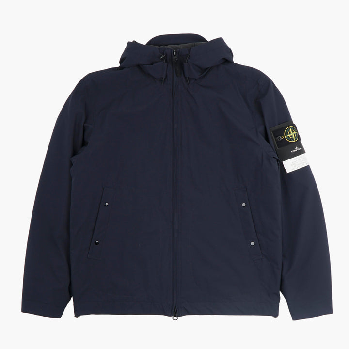 STONE ISLAND Giacca in poliestere blu da uomo