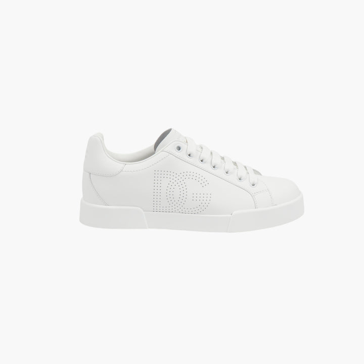 Dolce & Gabbana Women's DG Logo White Sneakers