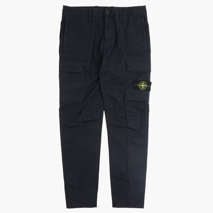 Pantaloni cargo Stone Island - Blu, moderni e resistenti con marchio iconico