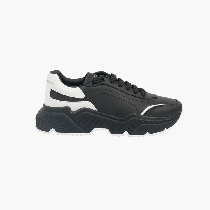 Black Sneakers with Cushioned Sole