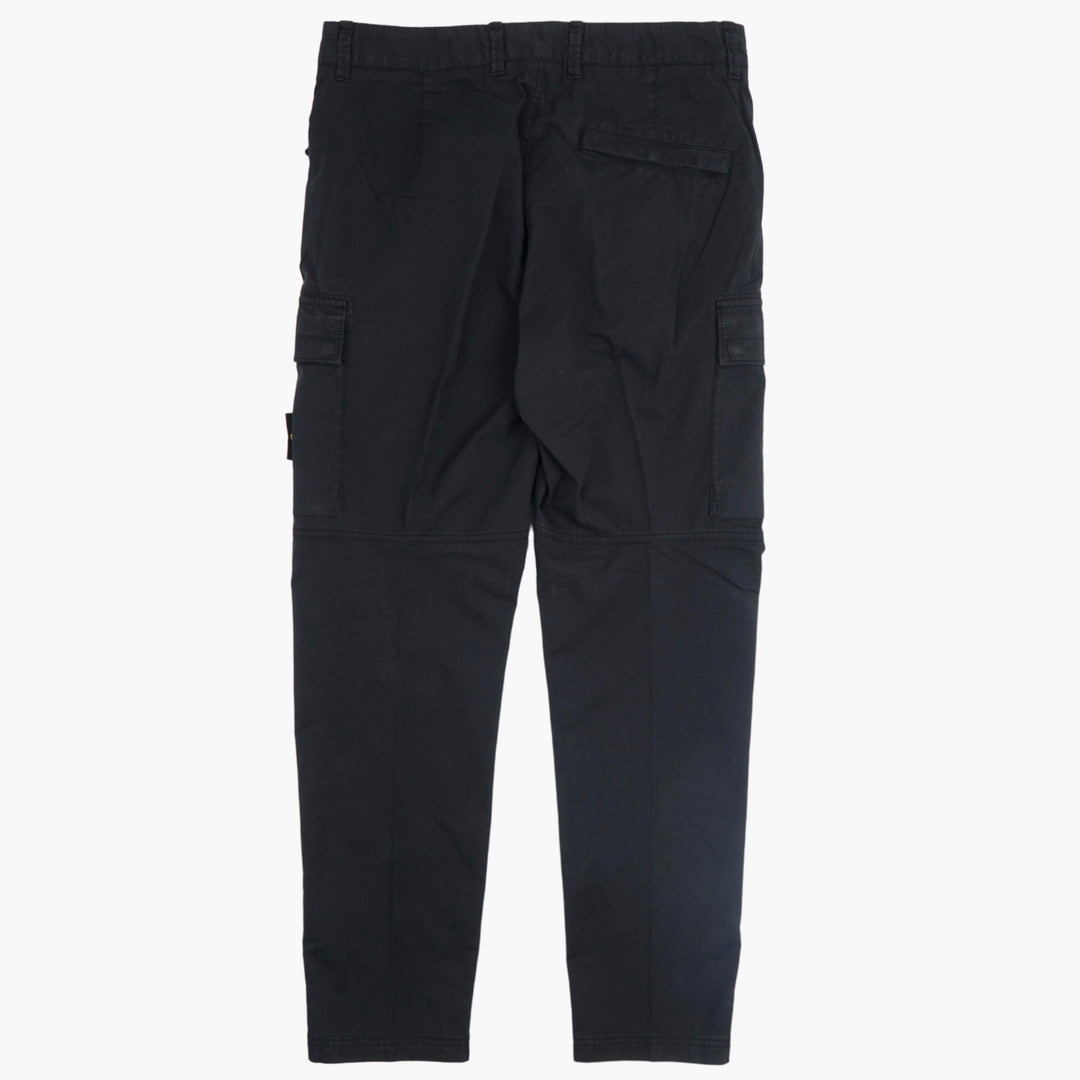 Pantaloni cargo Stone Island - Blu, moderni e resistenti con marchio iconico