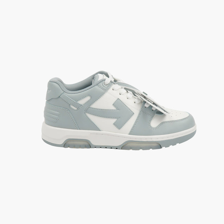 Off-White White-Grey-Mint Sneakers