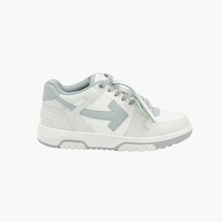 Off-White White-Grey-Mint Sneakers