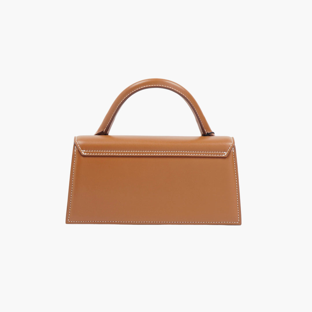 JACQUEMUS Brown Bag with Gold-Toned Logo