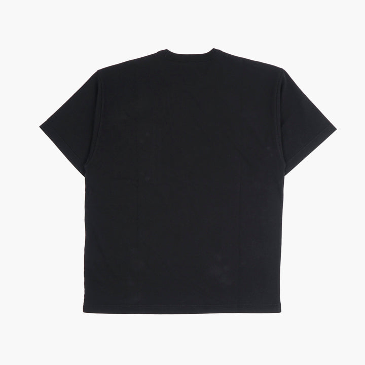 Stone Island Black T-Shirt with Iconic Logo Detailing