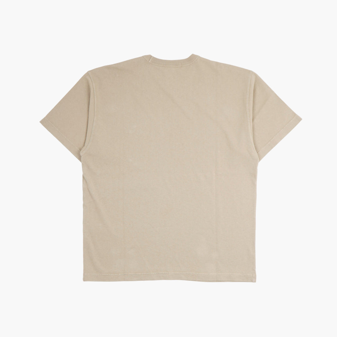 Stone Island Brown T-shirt - Classic Crew Neck with Iconic Branding