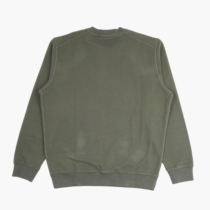 Stone Island Green Sweatshirt with Modern Embossed Design