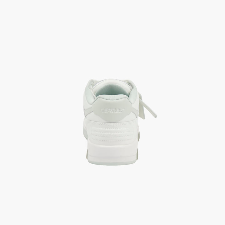 Off-White White-Mint Leather Sneakers