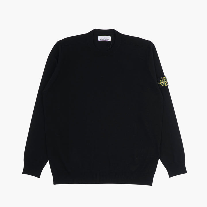 STONE ISLAND Maglione Nero Logo