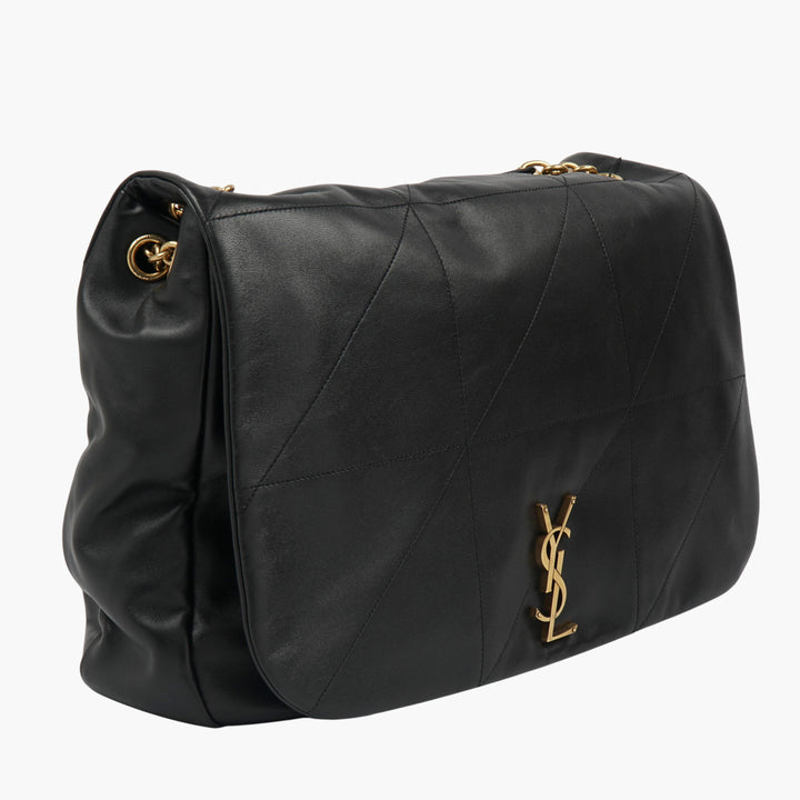 Borsa Saint Laurent nera-oro