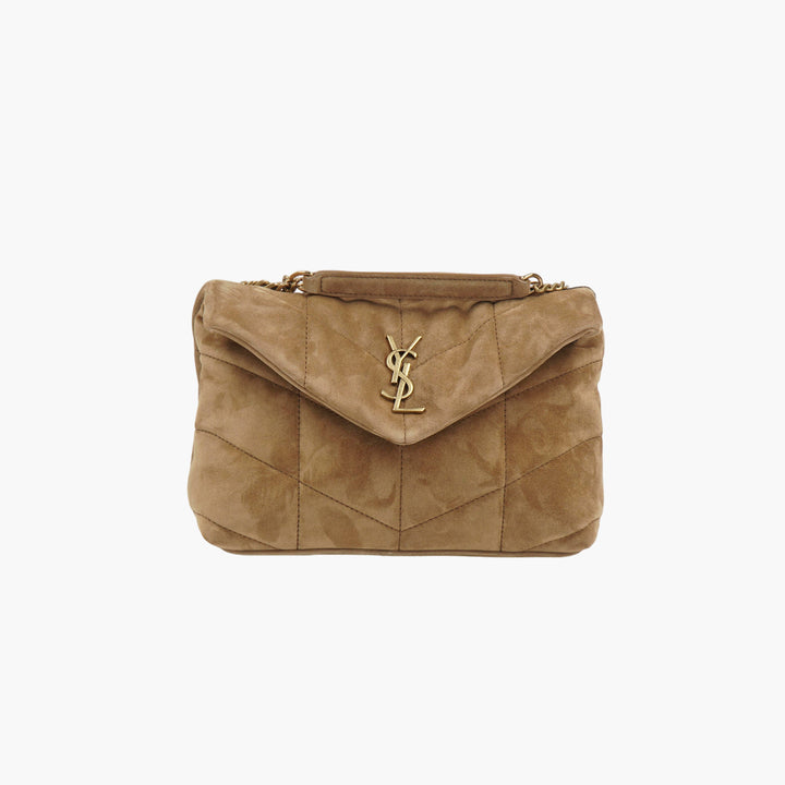 SAINT LAURENT Caramel-Gold Accessory