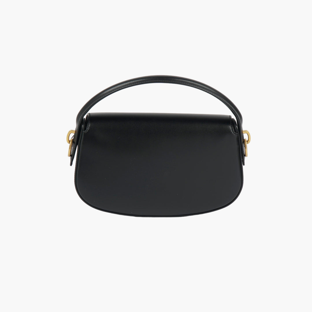 SAINT LAURENT Black Leather Handbag