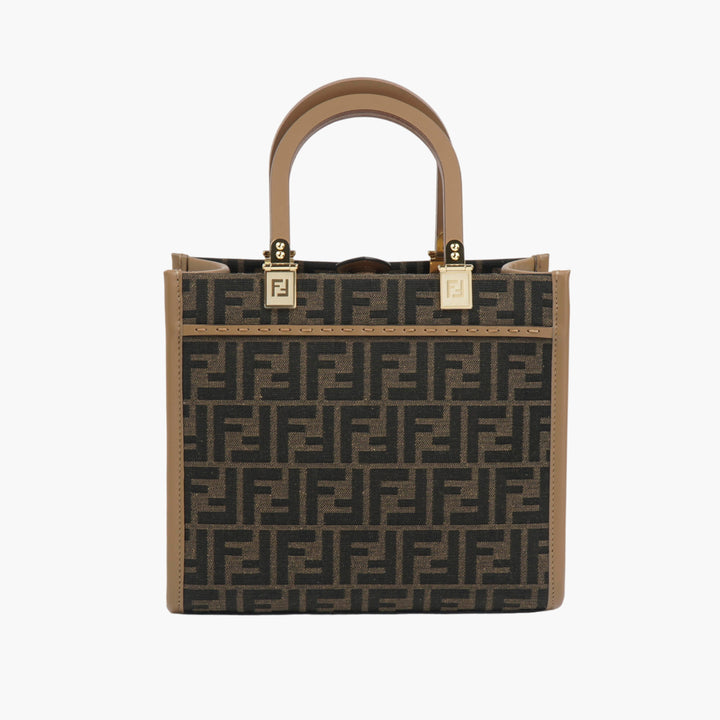 Fendi Brown Leather Shoulder Bag