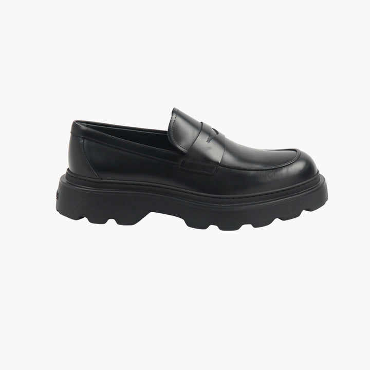 Scarpe in pelle nera da uomo TOD'S