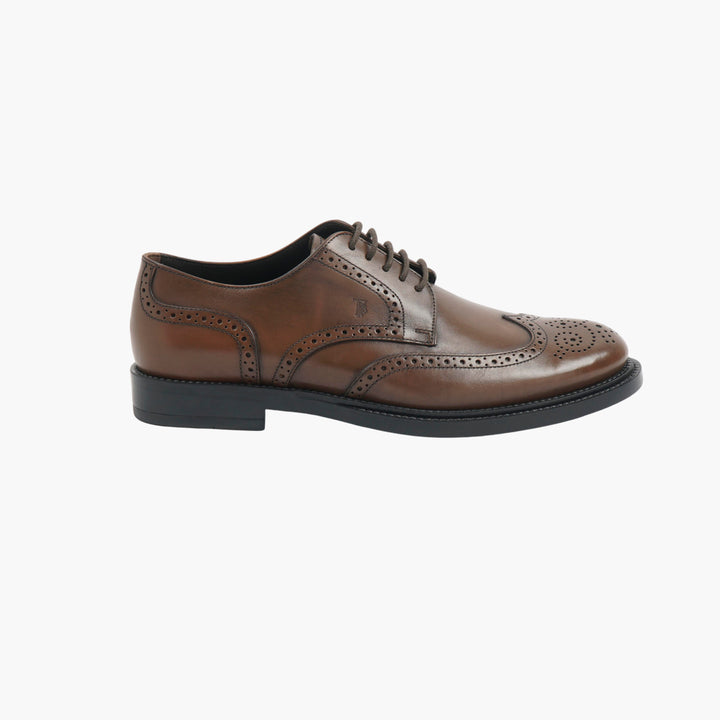 TOD'S Brown Leather Loafers