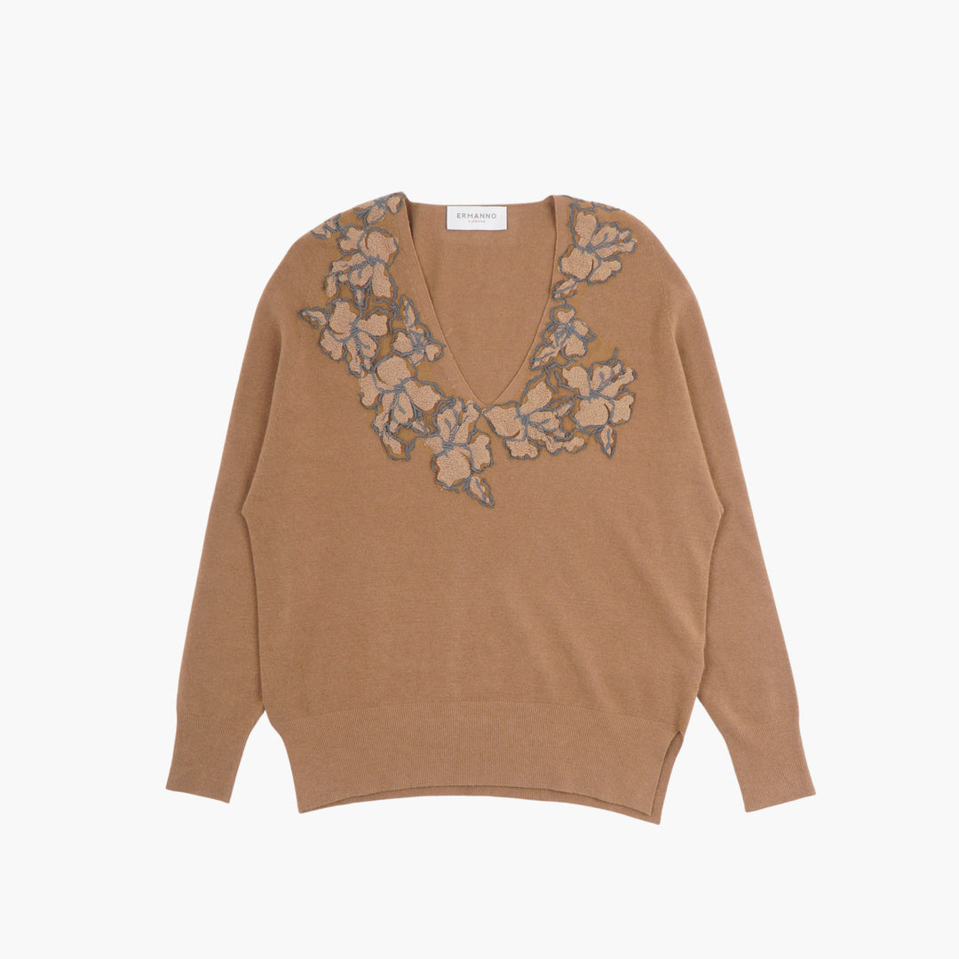 ERMANNO SCERVINO Brown Sweater